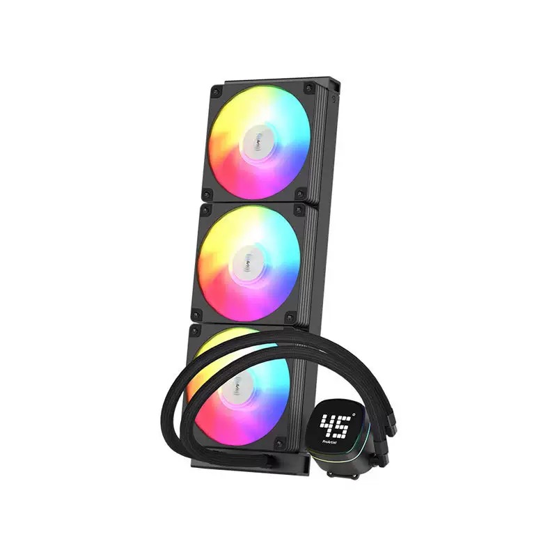 JIUSHARK JF13K Mini Press CPU Cooler with Dual Fans