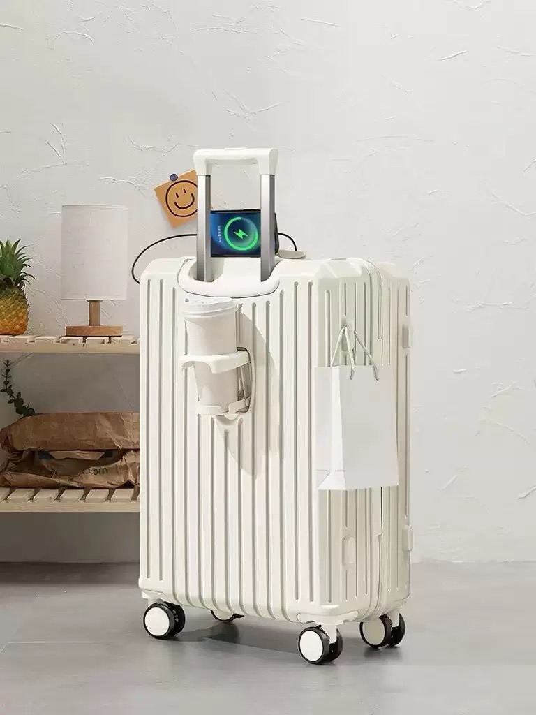Multifunctional Suitcase for Men and Women with 28inch Silent Universal Wheels