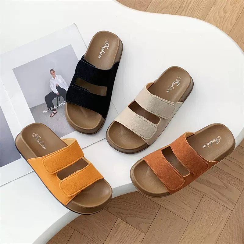 Trendy Birken-Style Velcro Sandals for Women,