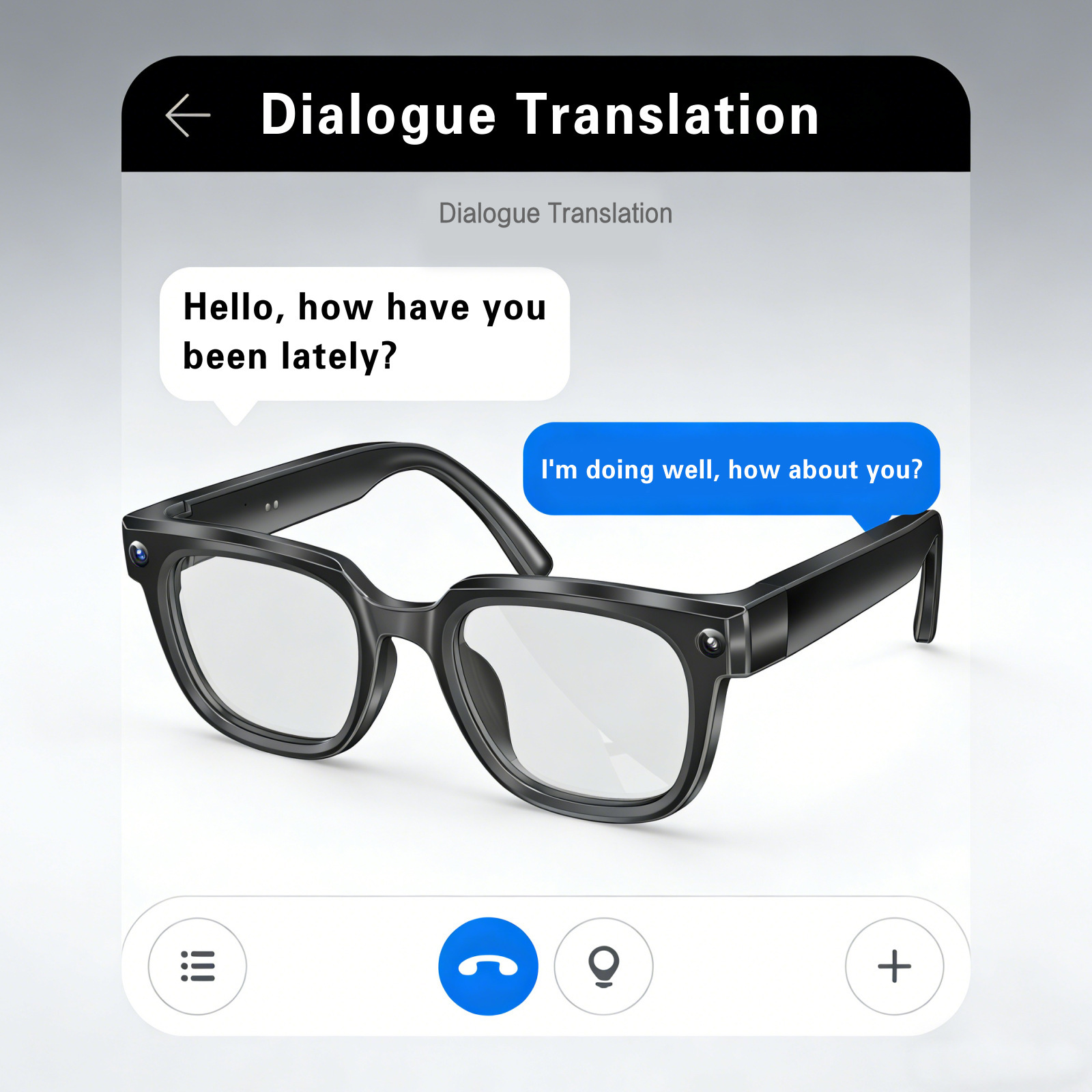 New Model 8MP HD Camera with Smart AI Translation & Music