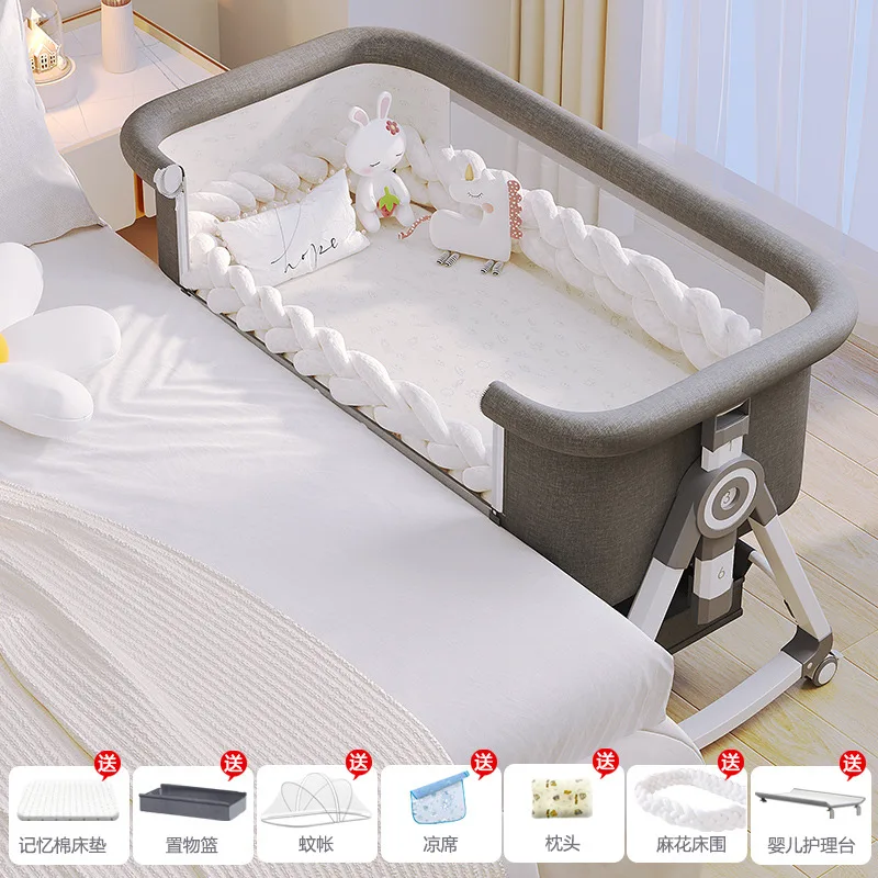 Portable Two-in-One Multifunctional Crib
