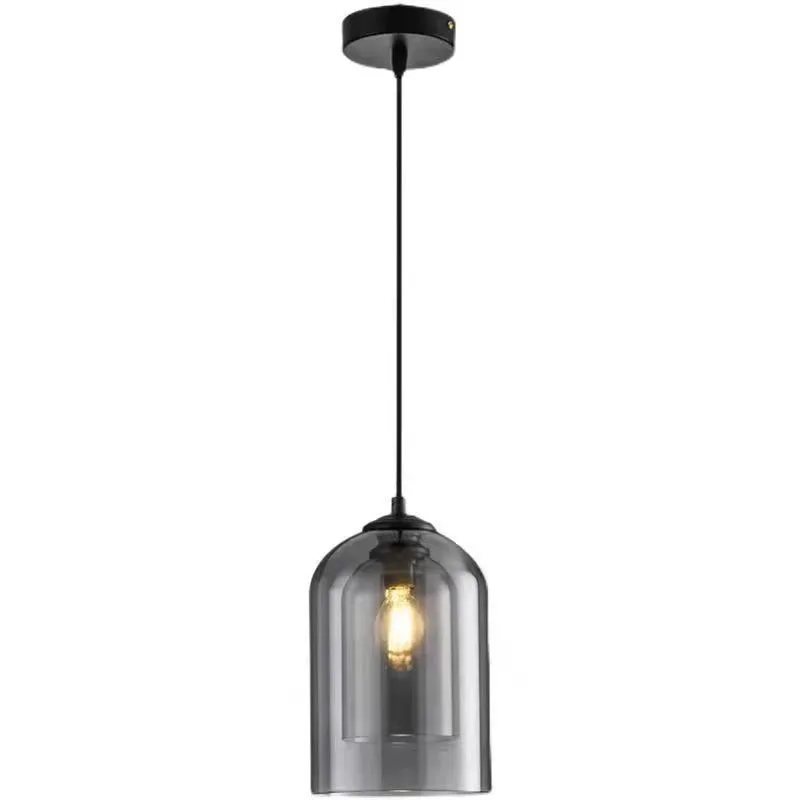 Nordic Style Single Head Glass Chandelier