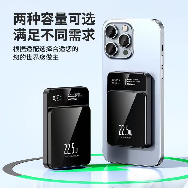Cross-Border Magnetic 20000mAh Wireless Fast Charging Power Bank