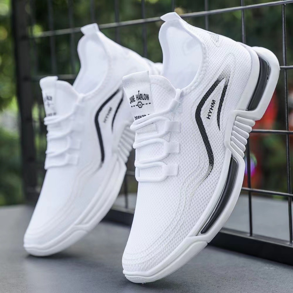Men's Breathable Fly-Knit Casual Running Sneakers
