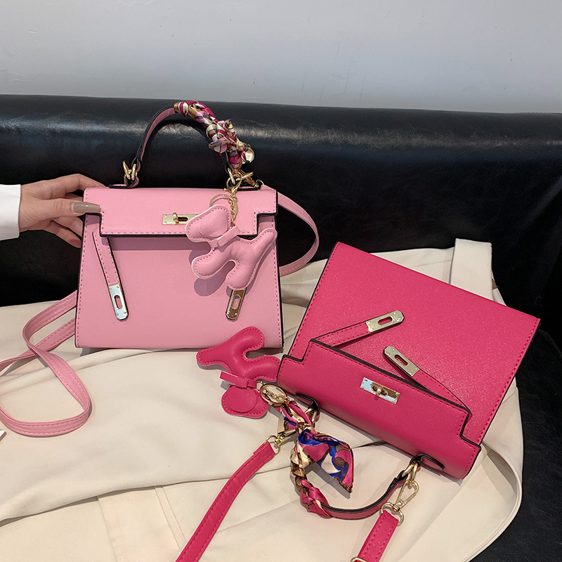 Women's Fashion Multi-Color Mini Large Capacity Kelly Handbag