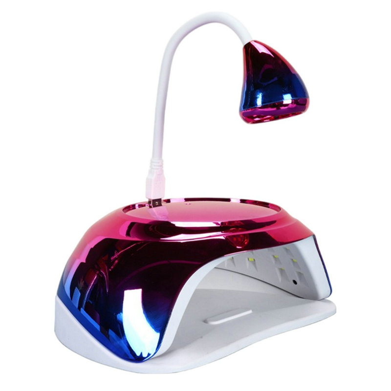 2-in-1 UV/LED Dual Light Source Nail Lamp Gel Polish Curing Dryer