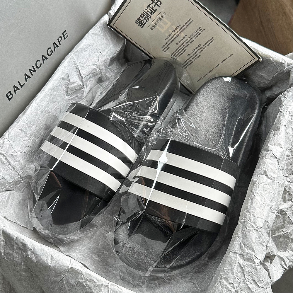 Trendy Brand Slippers for Men and Women, New Summer Style, Flats-Soled,