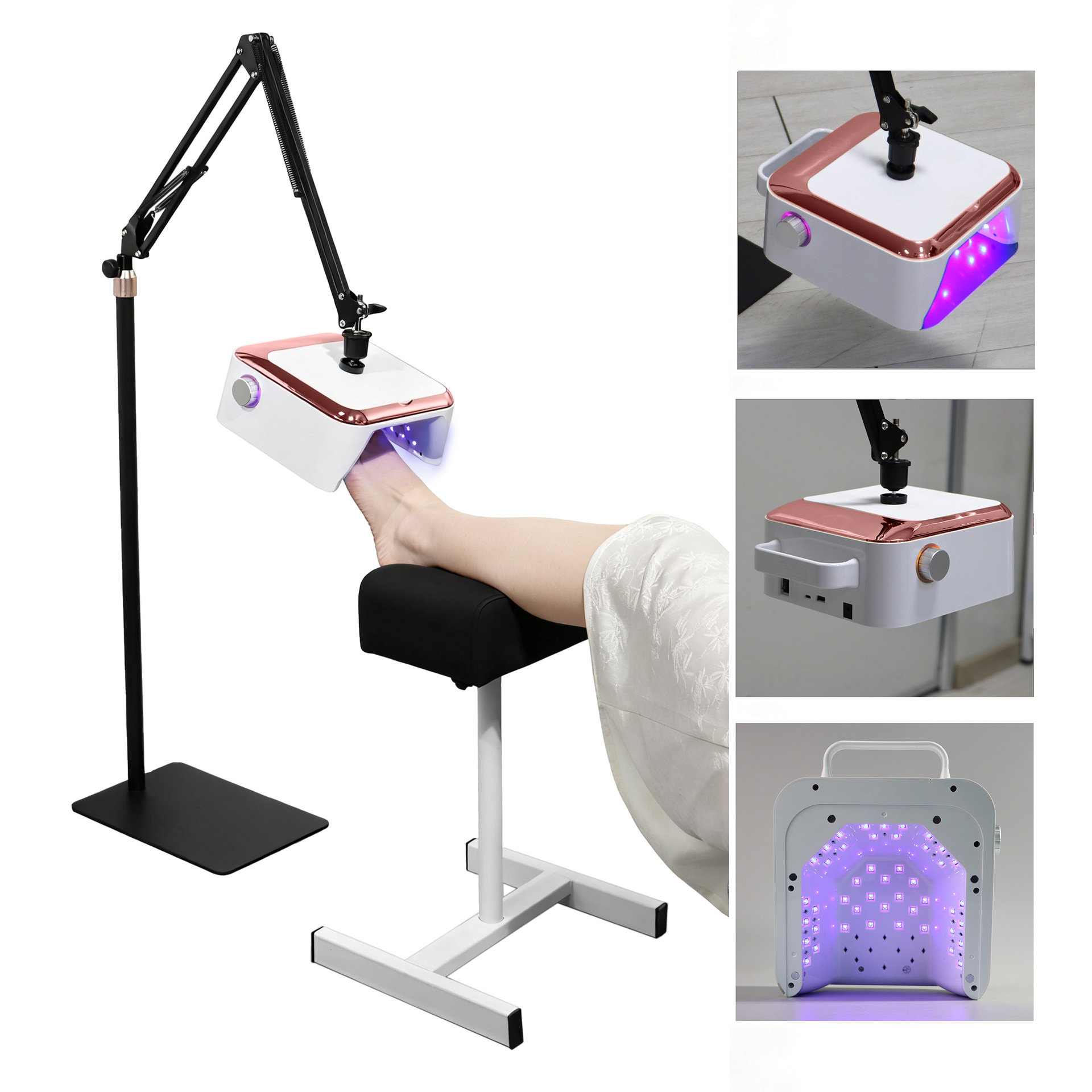 Cross-Border New Power Storage Induction Foot Manicure Lamp