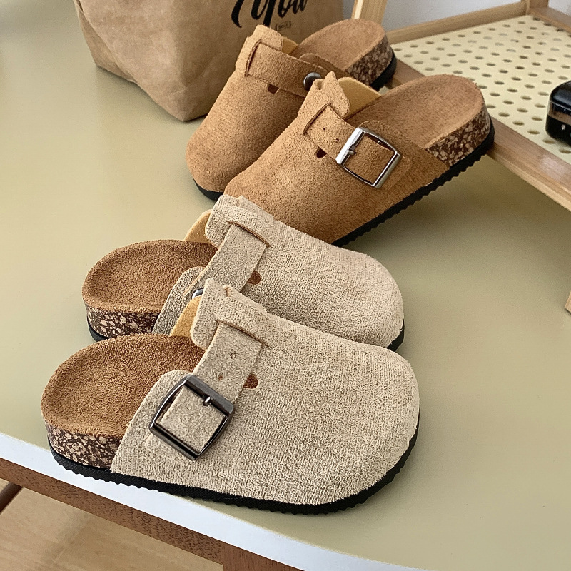 Fashion children's cork shoes summer