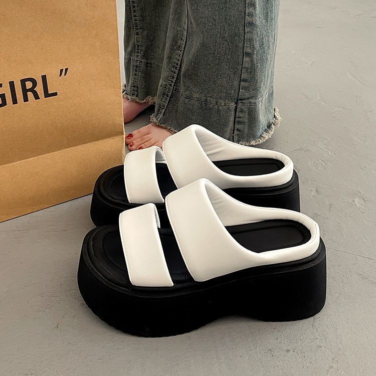 Thick-Soled High-Heeled Sandals for Small Women,