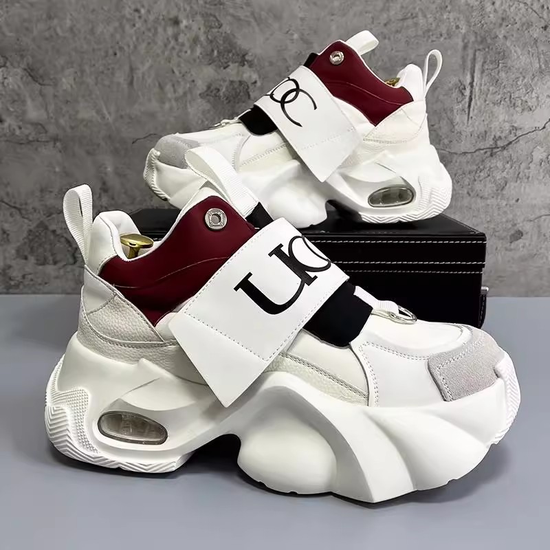 Trendy Thick-Soled Dad Shoes for Men