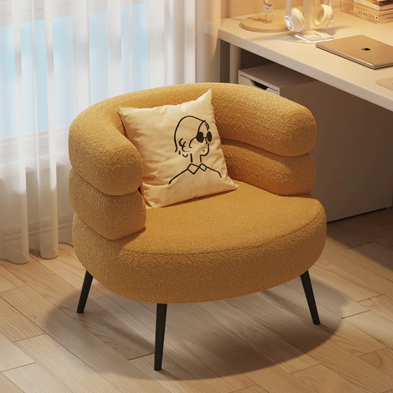 Lambswool Single Sofa,
