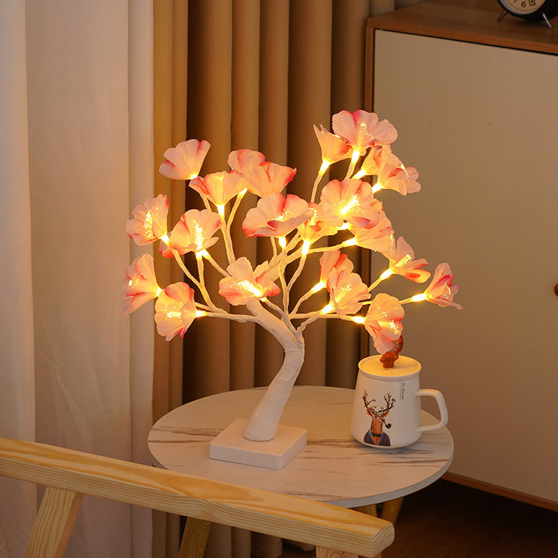 Fiber Optic Flower Tree Lights