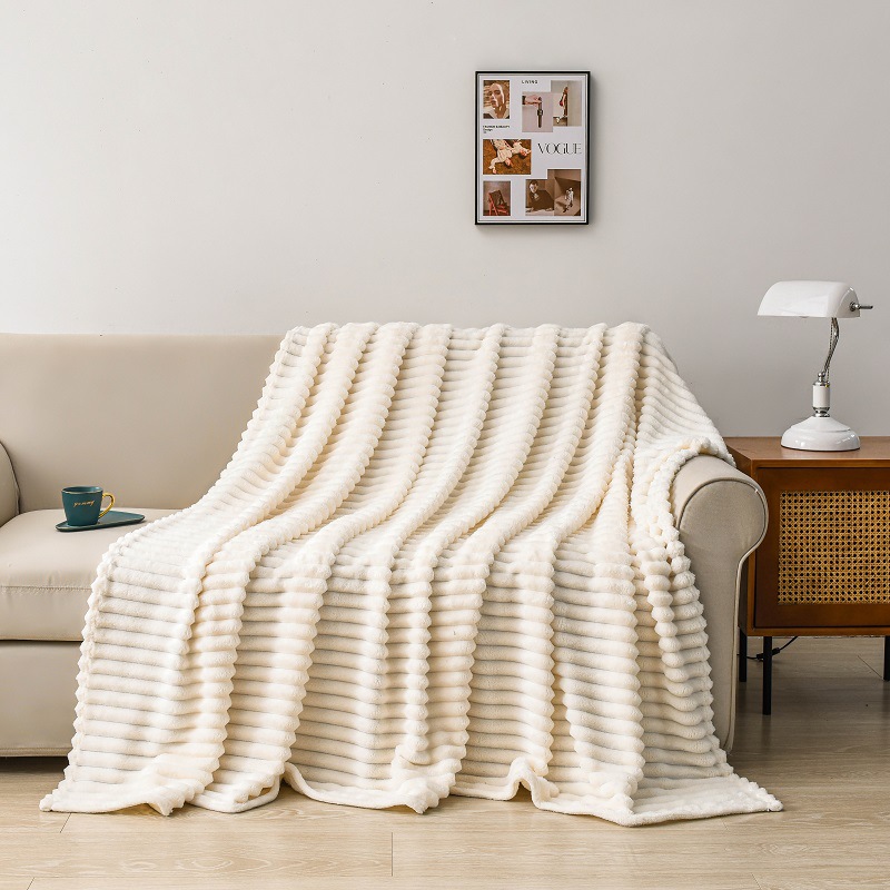 Factory wholesale thickened flannel blanket
