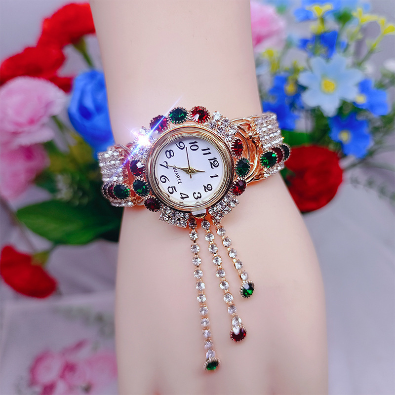 Foreign Trade Popular Fashion Diamond-Encrusted Women's Watch