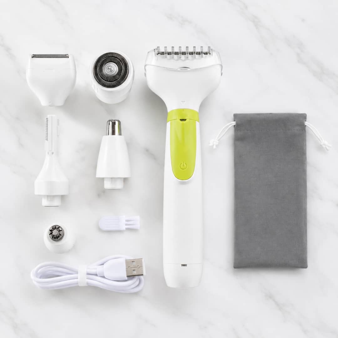 Electric Shaver for Women's Private Parts, Multifunctional Four-In