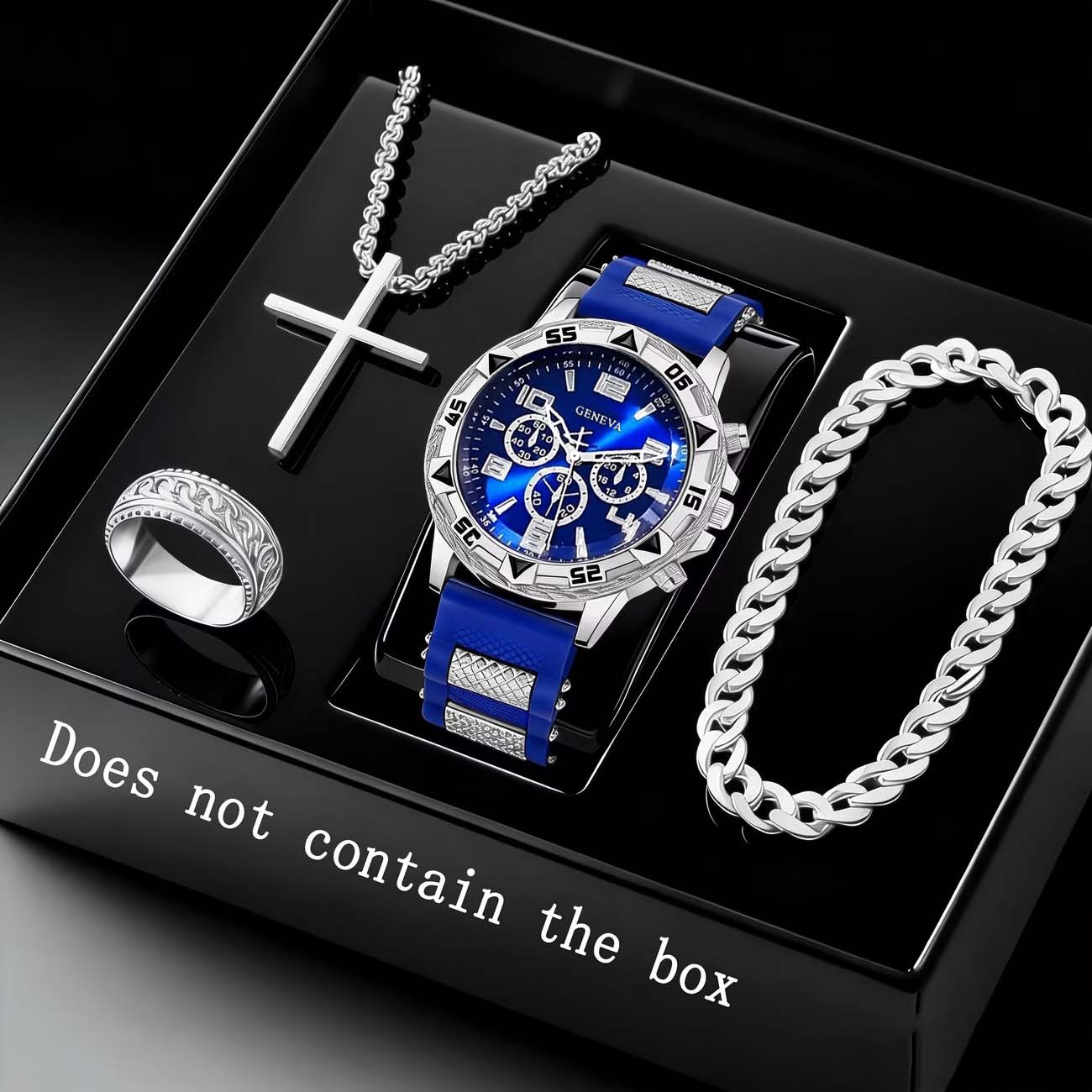 4PCS foreign trade hot fashion men's watch