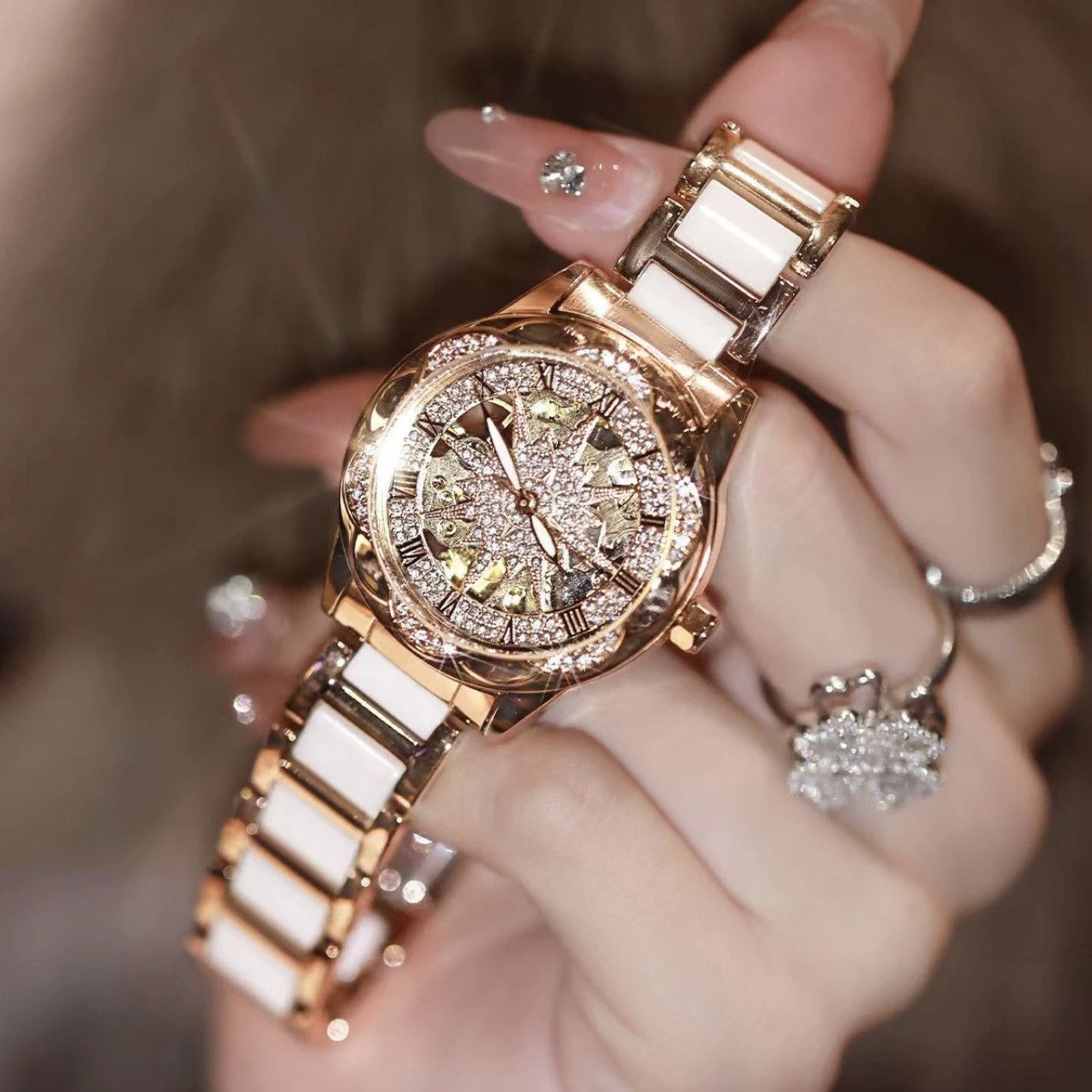 sunflower hollow ladies watch