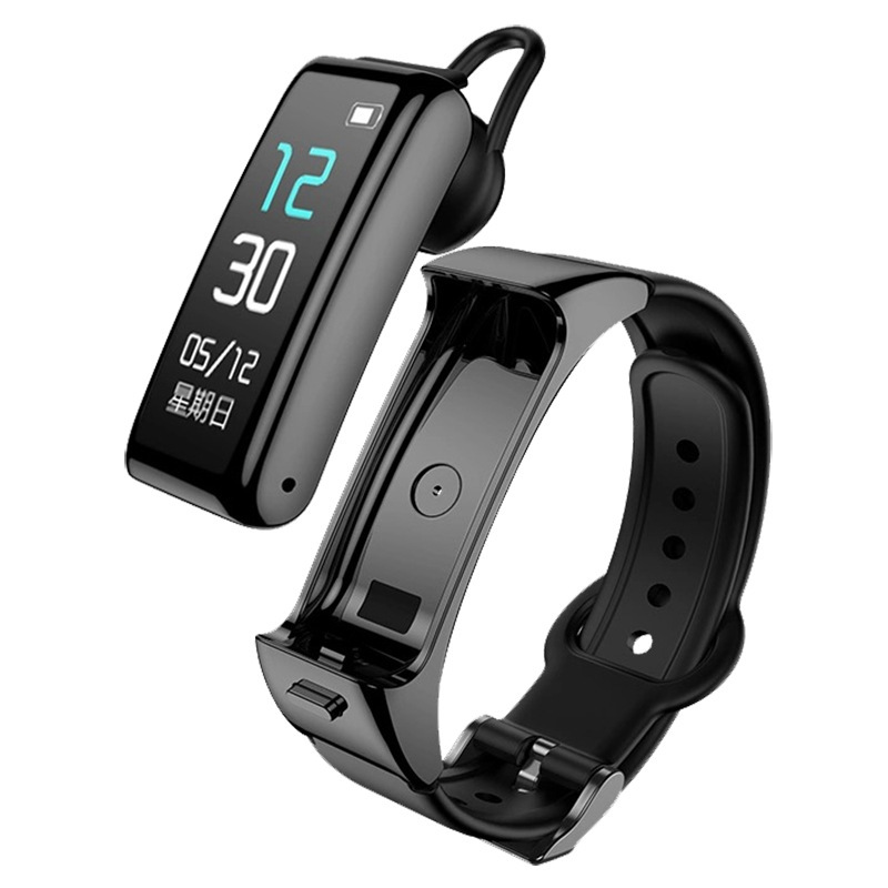 Smart watch bracelet Bluetooth call headset