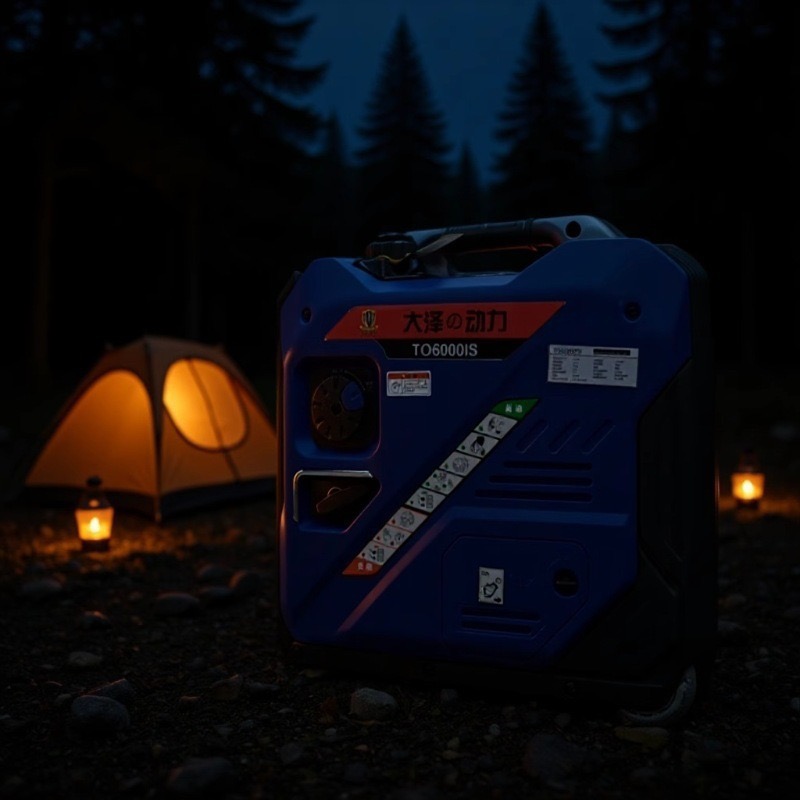 8kw digital variable frequency gasoline generator