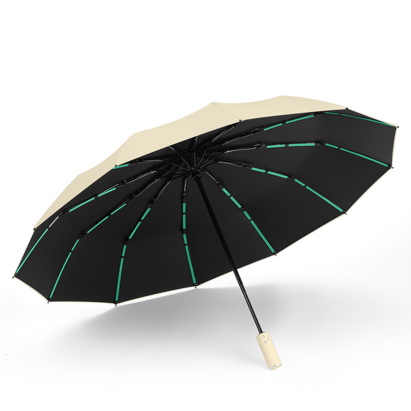 72 Bone Umbrella Folding Umbrella