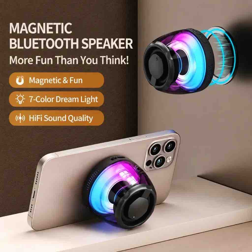 Magnetic Bluetooth Speaker