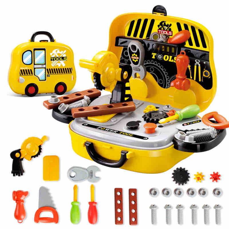 Children’s Realistic Tool Handheld Travel Suitcase