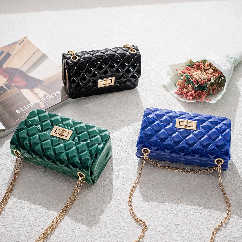 Foreign Trade Quilted Jelly Small Bag