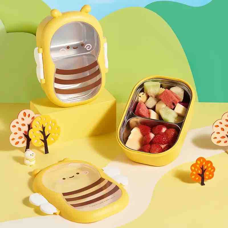 Little Bee Stainless Steel Insulated Lunch Box