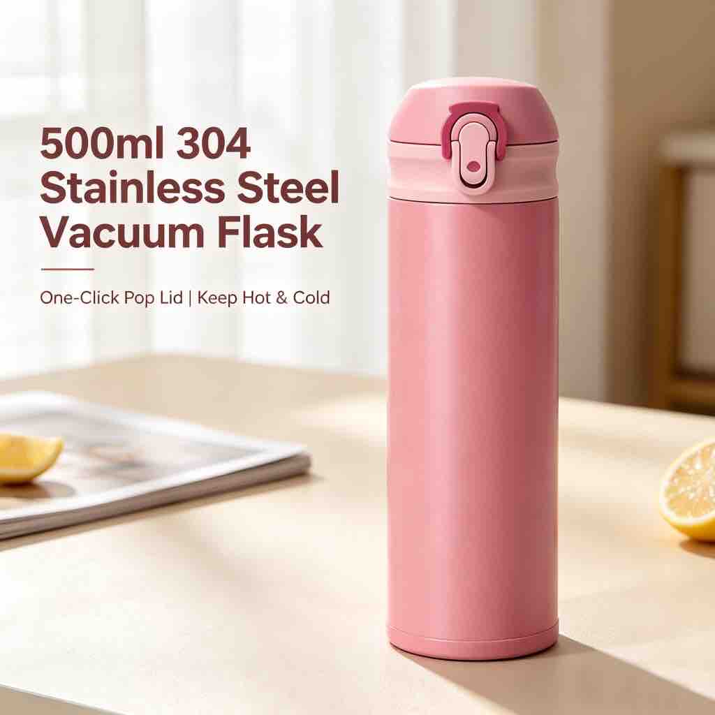 500ml 304 Stainless Vacuum Flask