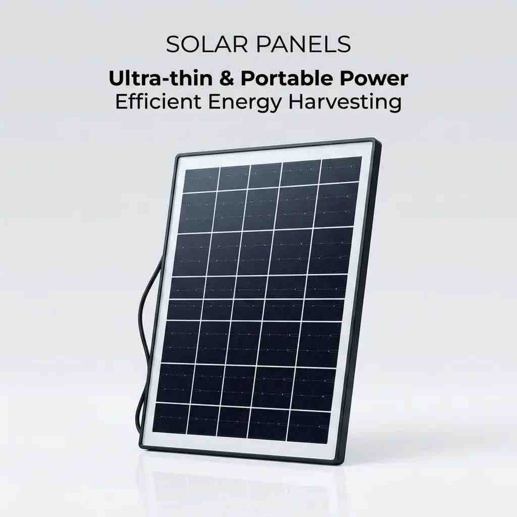 Solar Panels Ultra-thin & Portable Power