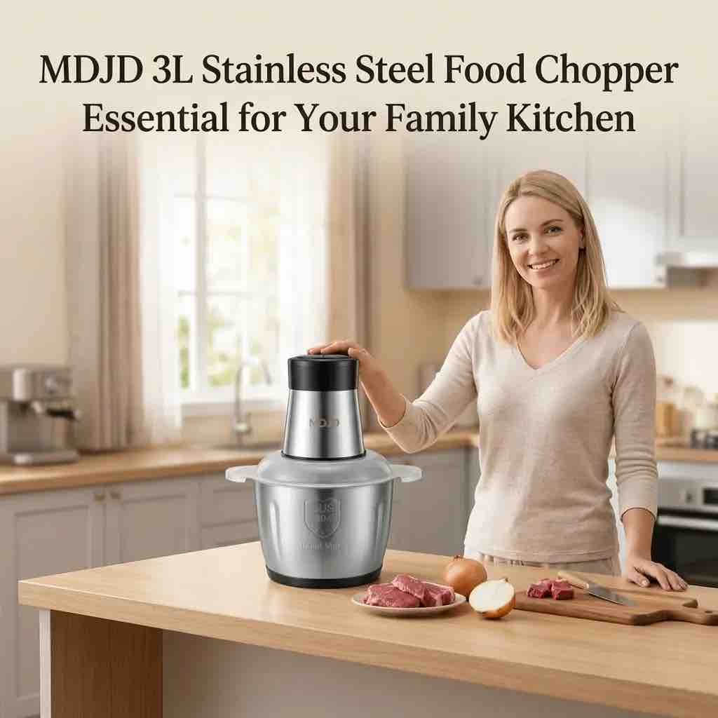MDJD 3L Stainless Steel Food Chopper