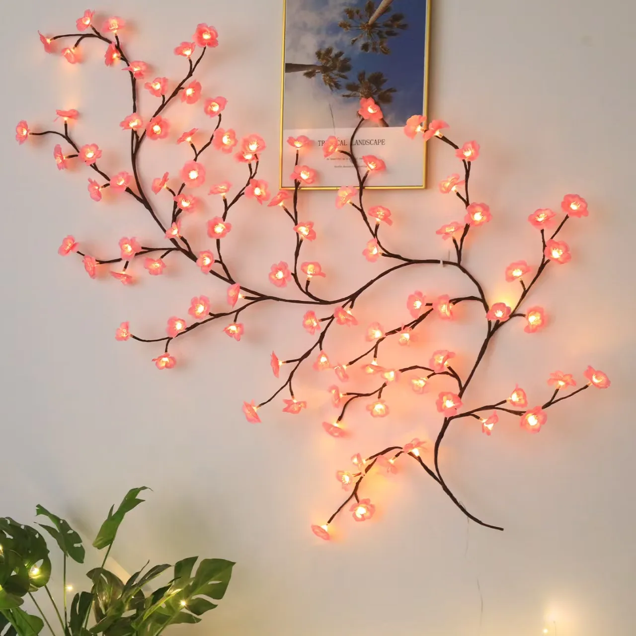 Led String Lights Can Be Shaped into Vine Lights
