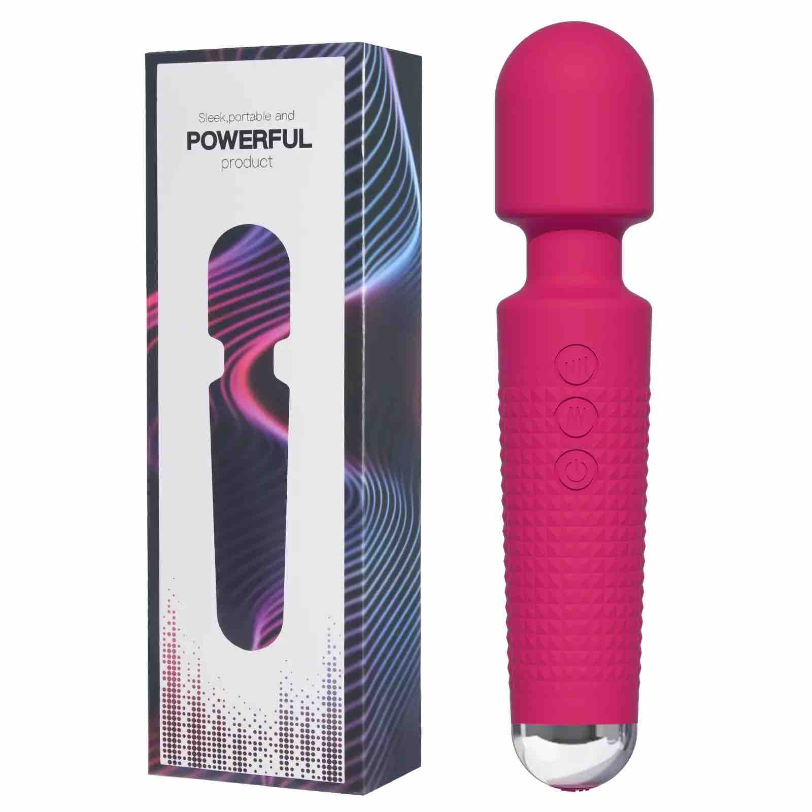 Rechargeable AV Stick Vibration Diamond Sex Toys