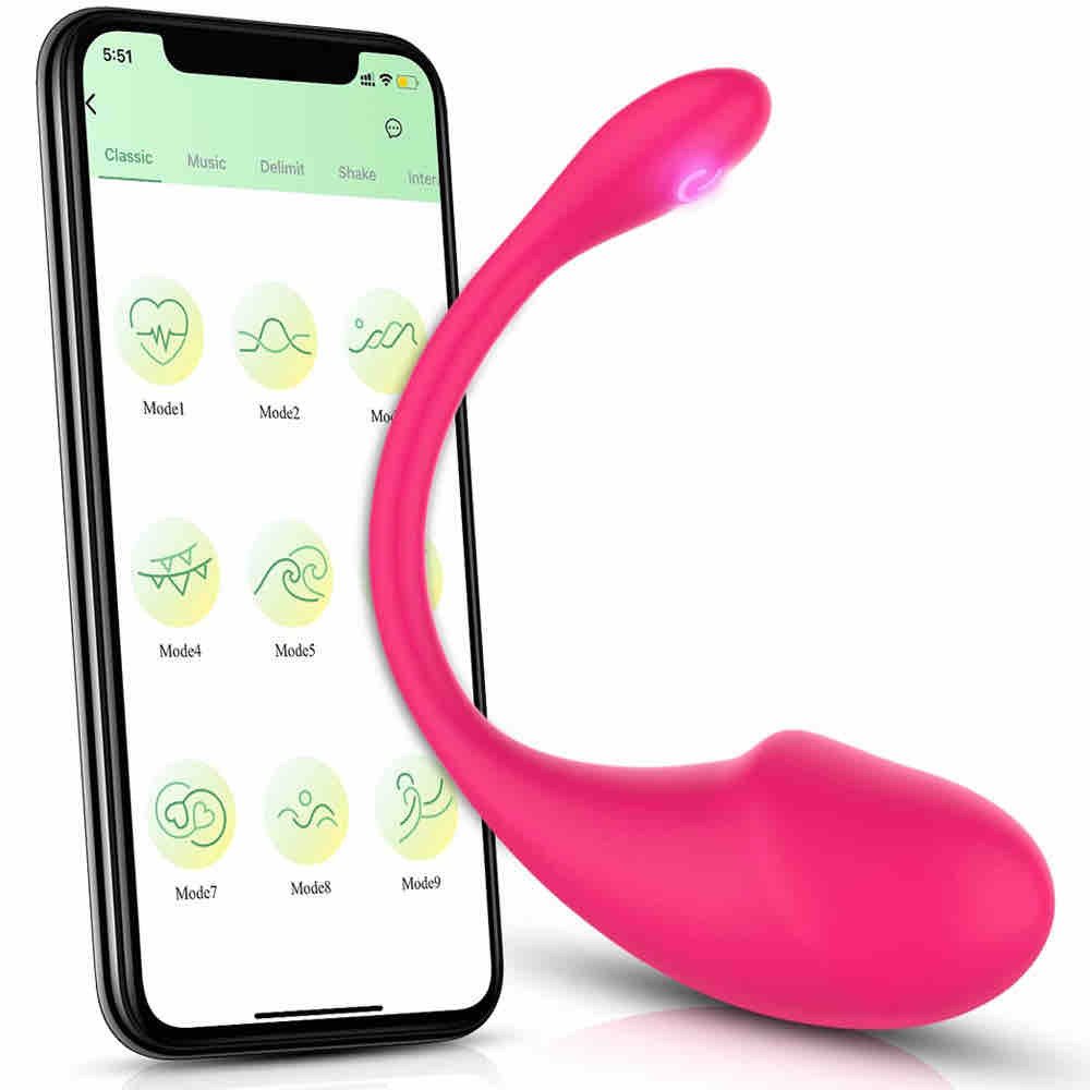 App Wireless Vibrating Egg Remote Control Masturbator