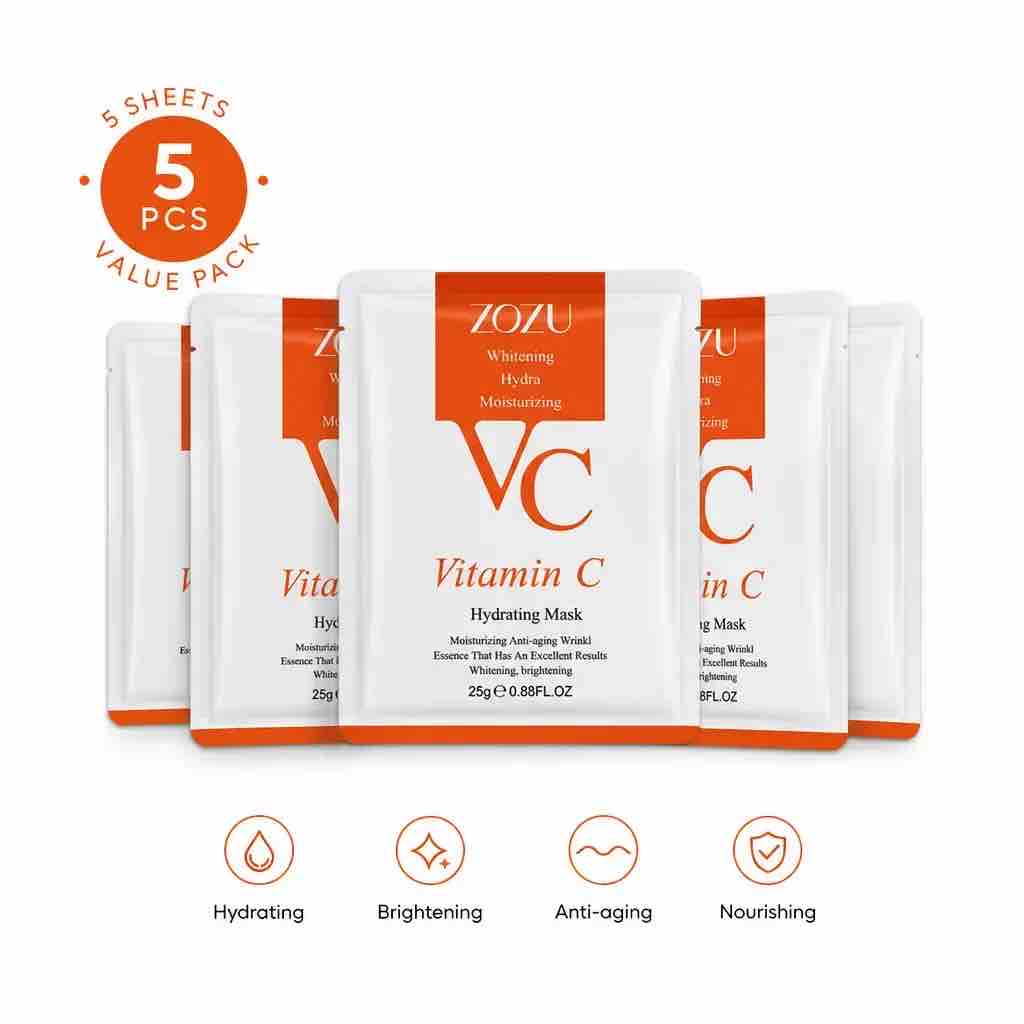 ZOZU Whitening Hydra Moisturizing Vitamin C Mask