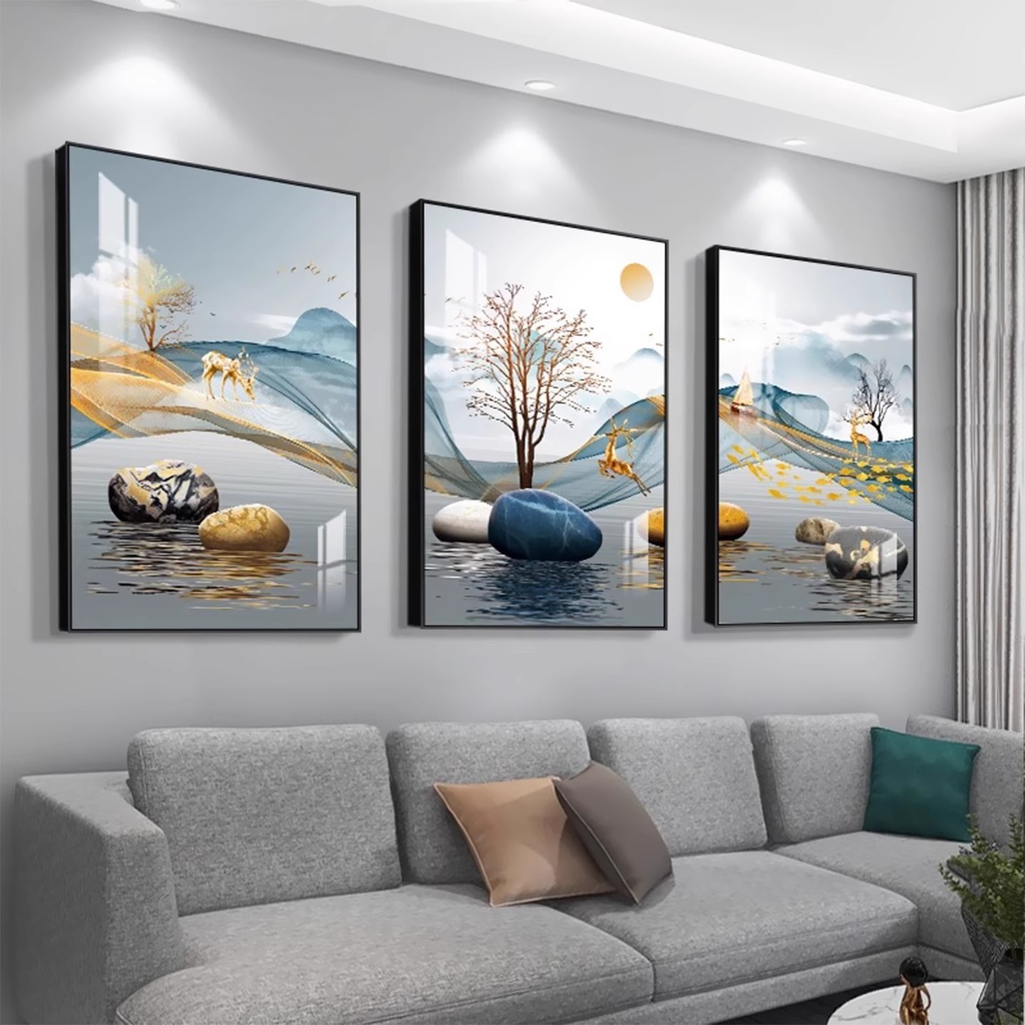 Living Room Decorative Painting