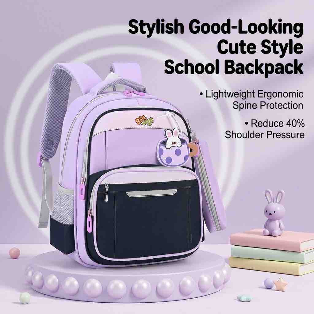 Stylish Good-Looking Cute Style School Backpack