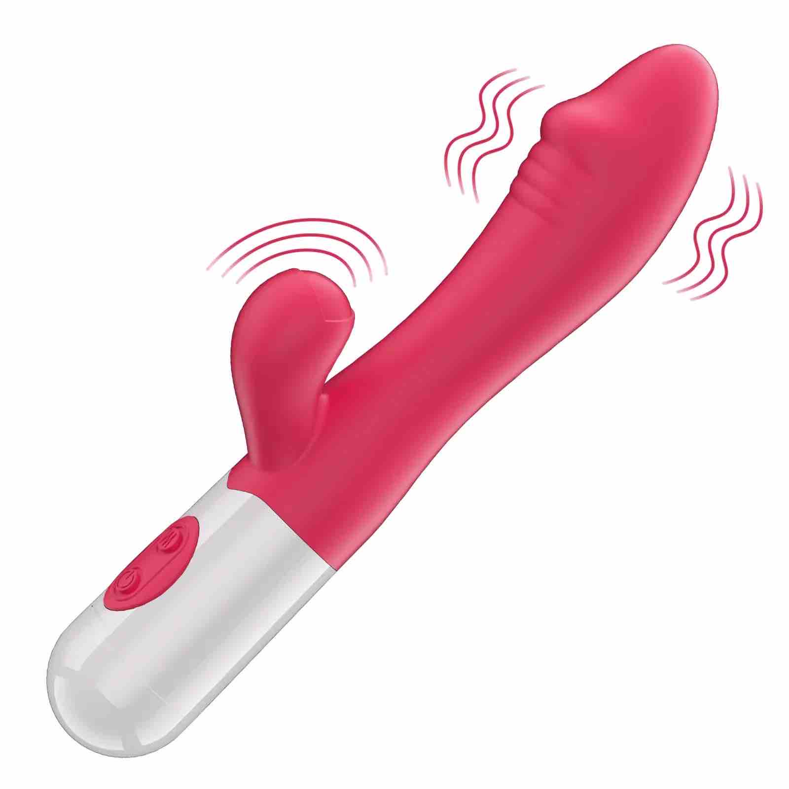 Rechargeable vibrating AV stick adult products