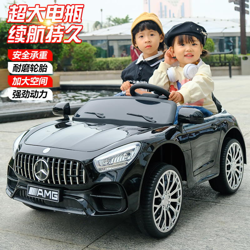 Children's electric car four-wheel remote control car